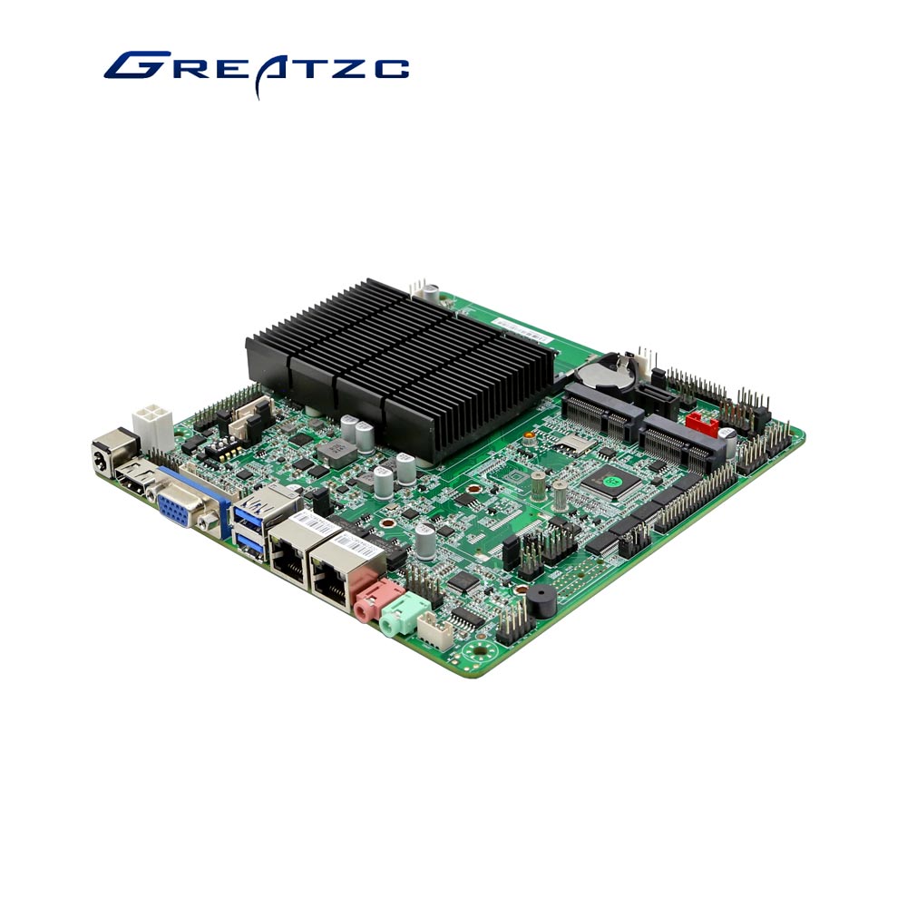 ZC-ITX40D-J4125四核无风扇miniITX工控主板支持双网6串EDPLVDS